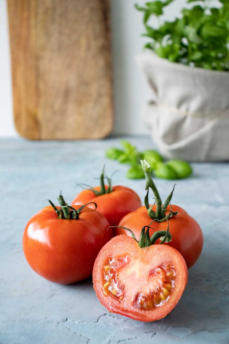 Gefüllte Tomaten mit Risotto - Stylingkitchen